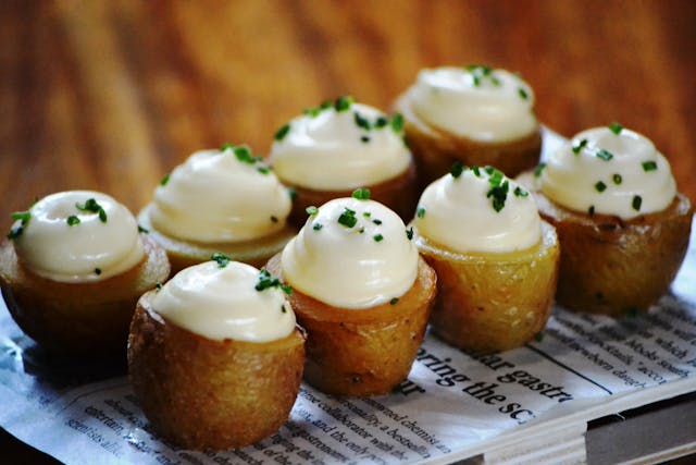 Lekkere tapas in een restaurant